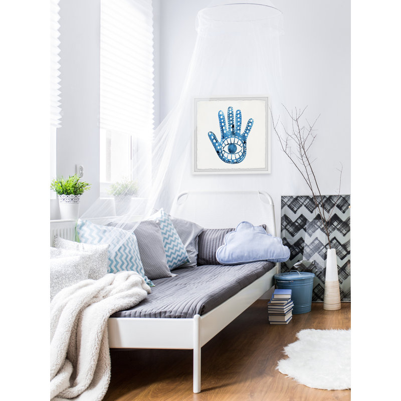 " Hands Off " by Marmont Hill, 12" H x 12" W x 1.5" D