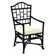 Chaise avec accoudoirs Chippendale