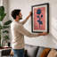 Study in Rose Botanical - Framed Print-740013371-740013360