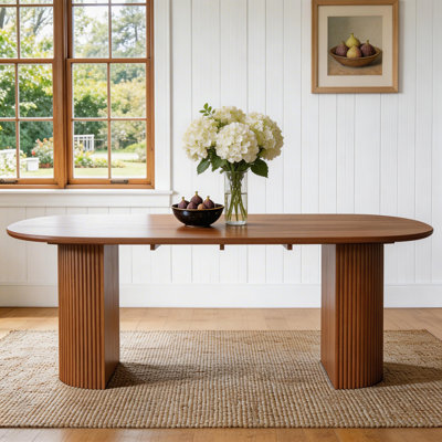  79" Oval Dining Table