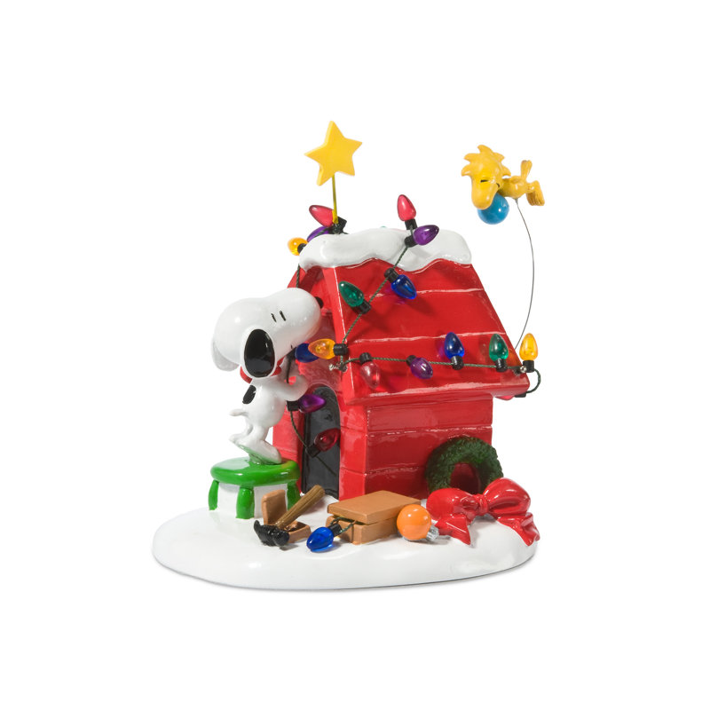Peanuts Village se prépare pour Noël