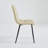 Boulat 19'' H Faux Leather Upholstered Metal Side Chair-431567454