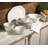 French Perle White 12-Piece Dinnerware Set