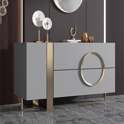 Italian luxury-style sideboard storage cabinet