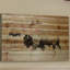 « bison troupeau walk », impression sur bois-20746544