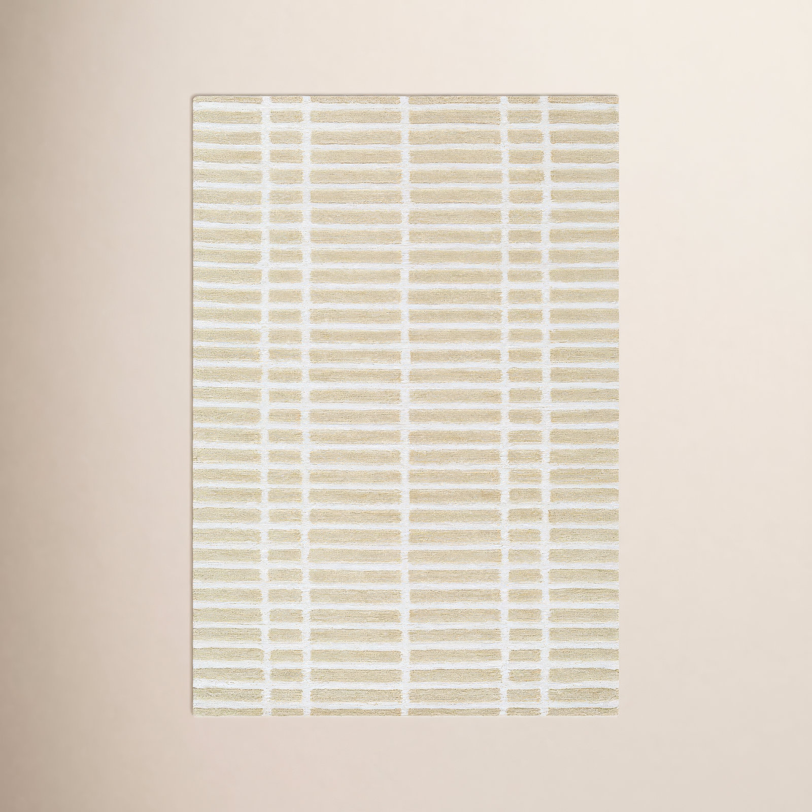 Wright Hand-Tufted Geometric Pattern Rug, Rectangle 2' x 3'