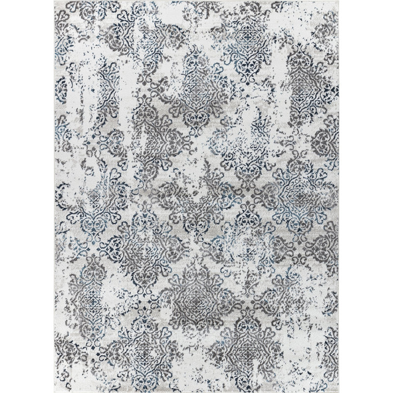Putnam Damask Area Rug, Rectangle 120 x 170cm