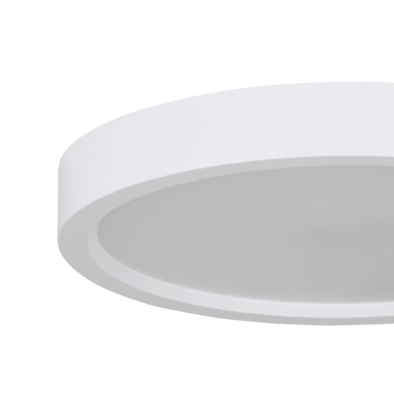 Denean LED Flush Mount, White
