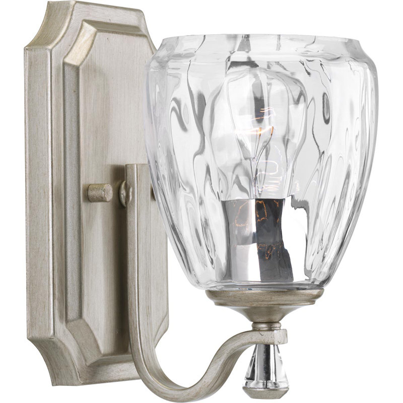 Aadian Dimmable Vanity Light, Silver Ridge