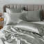 Ensemble de literie pour lit très grand froissé 7 pièces 100% satin satiné-111014601-111014613