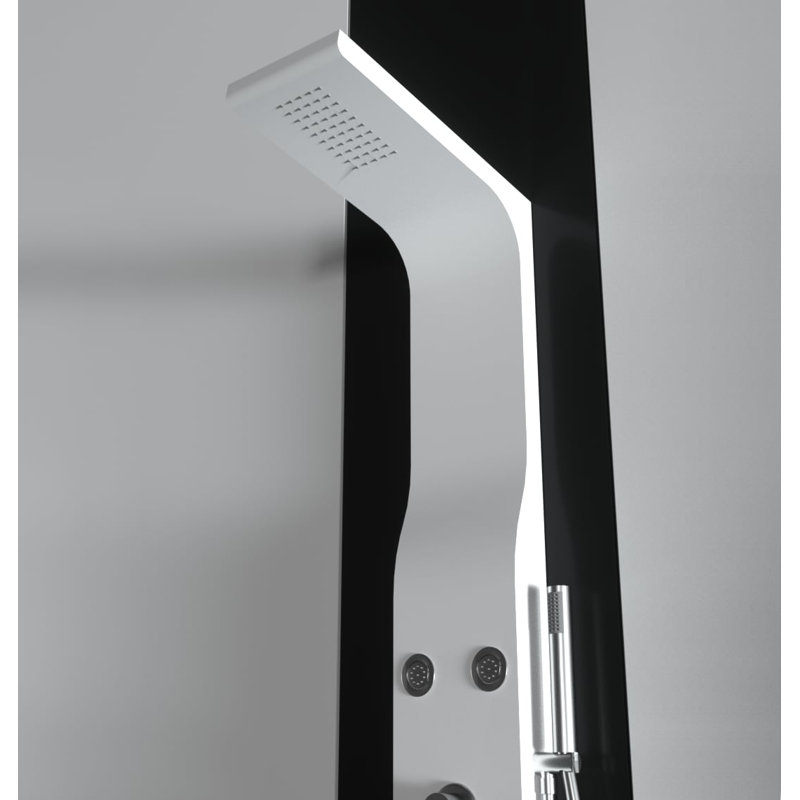 Hydromassage Shower Tower Panel, White