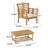 CAYDON 2 CLUB CHAIRS + TABLE