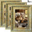 Cadre photo polyvalent antique 3 pièces 8 "x 10" avec protecteur photo-133656606-133656609-133656611