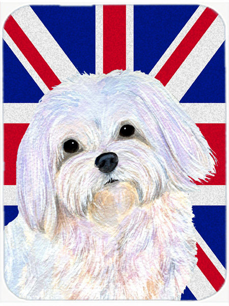 Panneau de découpe en verre à drapeau anglais britannique caroline Union Jack
