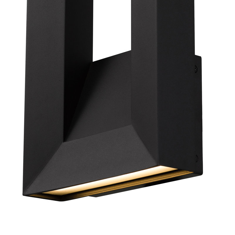 Applique murale à DEL de 16 pouces, DEL brillante écoénergétique, 1217 lumens avec 30 W, 3 températures de couleur sélectionnables 3000 K / 4000 K 5000 K, gradateurs compatibles à intensité variable, diffuseur en verre blanc gravé, facile