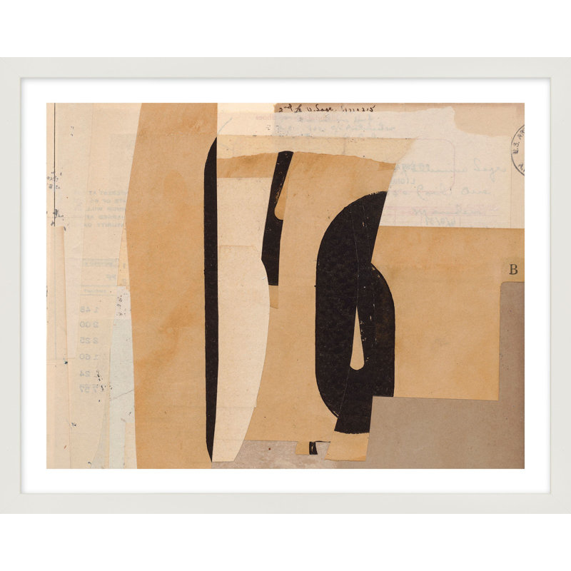Écriture - Cadre photo, Cadre blanc, H 30 po x l 38 po x P 1,25 po