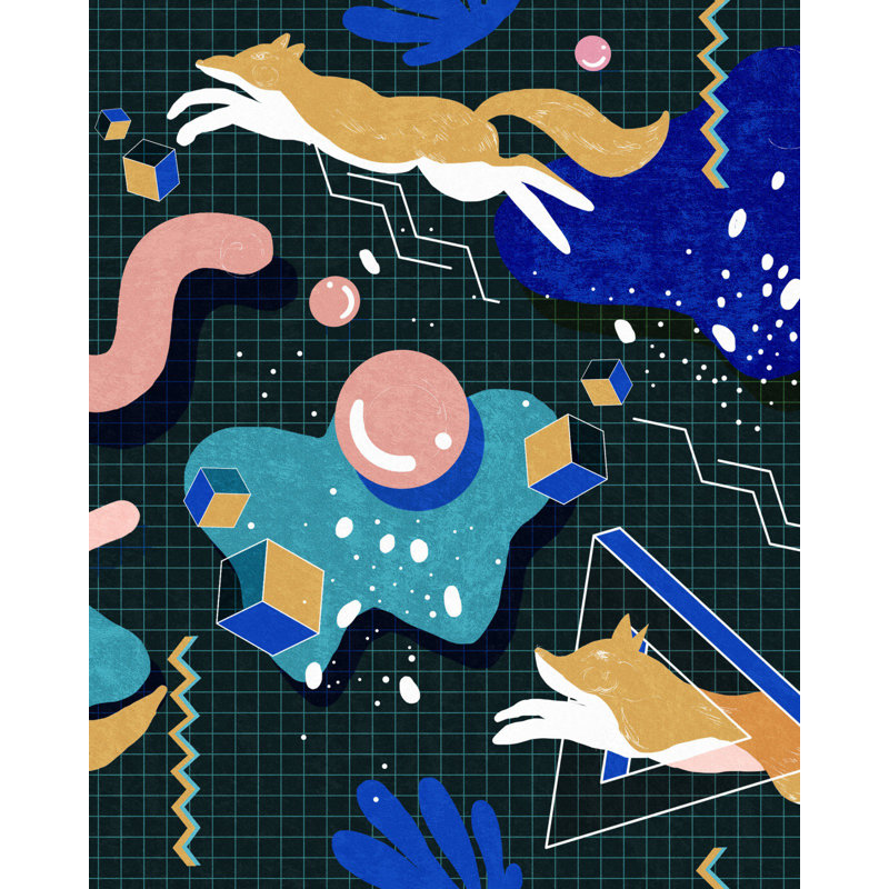 Revival (Mid Century Modern) Abstract Wallpaper Roll