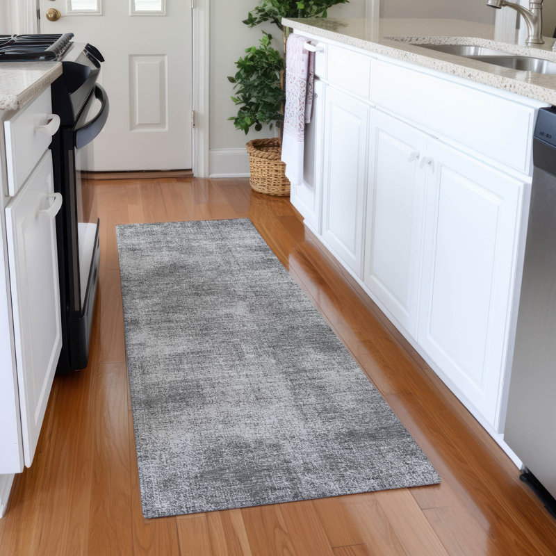 Premium Machine Washable Jahnke AMF1018 Abstract Rug, Runner 2'3" x 7'6"