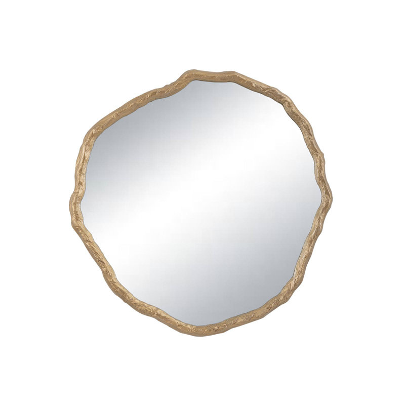 Large Antique Gold Vine Frame Mirror