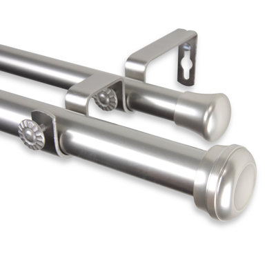 Dadur Steel Single Curtain Rod