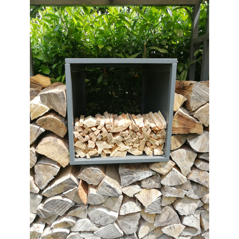 48cm W x 68cm D Metal Log Store