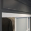 Porte pliante à panneaux en bois manufacturé et en PVC / vinyle-42367803-42367802