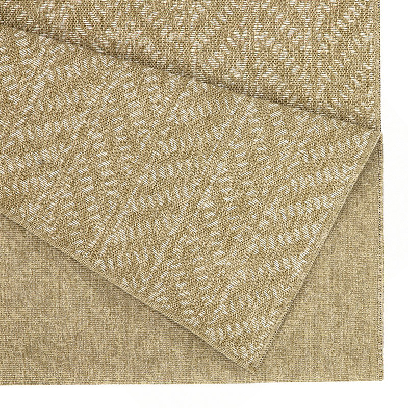 Earth White Indoor/Outdoor Area Rug, Runner 2'7" x 7'3"