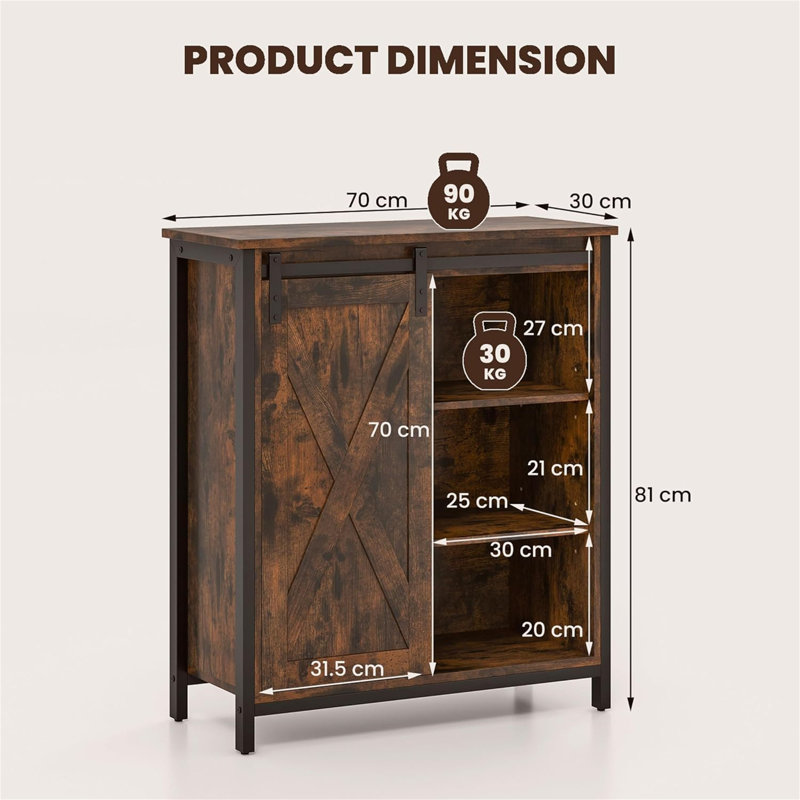 Adhvay 10cm Sideboard