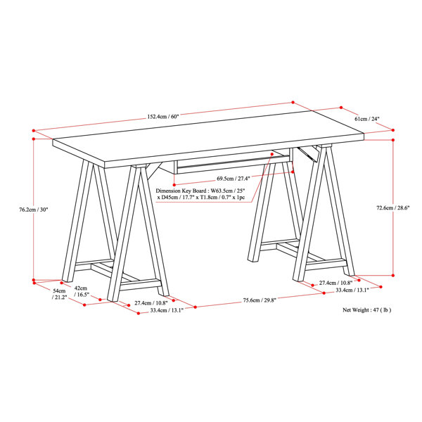 Dimensions du produit