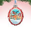 Keepsake 3'' Handmade Glass Photo Ornament