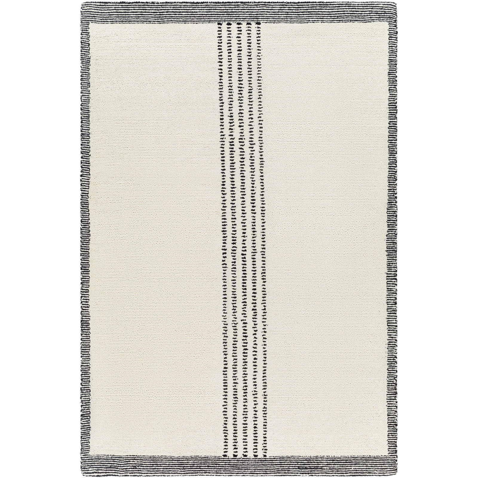 Kela Hand-Woven Striped Rug, Rectangle 9' x 12'