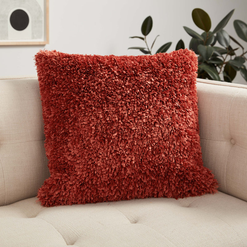  Pillow Cover, Rust, 22" x 22"
