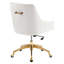 Chaise de bureau en velours Discern Performance par Modway-1079178920