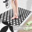7,87 po X 7,87 po Tuile de dosseret en vinyle noir, carrelage mural pour cuisine et salle de bain (paquet de 10 / 4,3 pieds carrés)