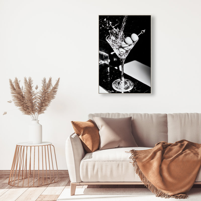 Chill Time III Print by Oliver Gal, 46"H x 31"W, Silver Floater Frame