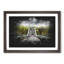 Fayette Station Bridge In West Virginia Paint Splash - Picture Frame Graphic Art-56866248-56866250
