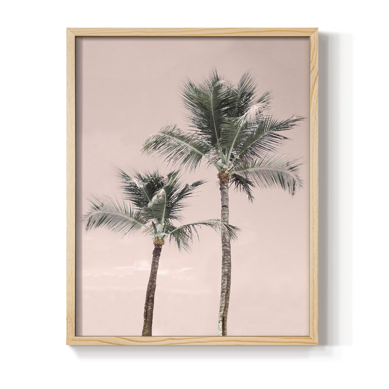 Aruba Pinks Framed Print - Solid Wood