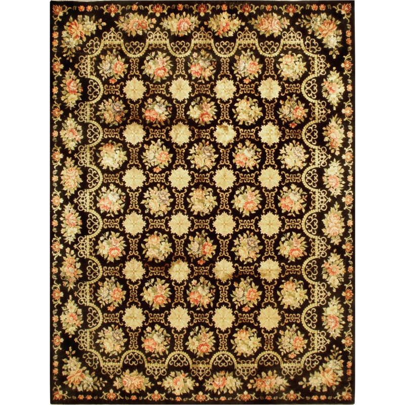 Elegance Floral Area Rug, Rectangle 6' x 9'