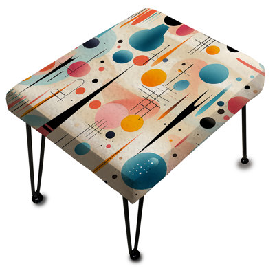 Barwinska - Repose-pieds rectangulaire géométrique