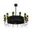 Tuscan Vineyard Downrod Ceiling Fan