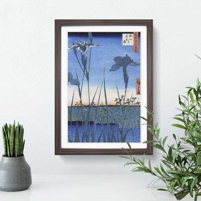 The Irises by Utagawa Hiroshige - Picture Frame Painting Print
