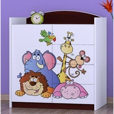 Niemeyer Kids 4 - Drawer Combo Dresser