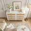 Armoire de rangement en rotin 6 tiroirs-130170114-130170116