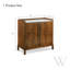 Ridge Marble Bar Cabinet