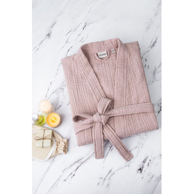 Mid-Calf Bathrobe with Pockets