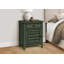 Table d'appoint de style transitionnel avec tiroir de rangement et armoire, parfaite pour la chambre à coucher ou le salon-1323441780