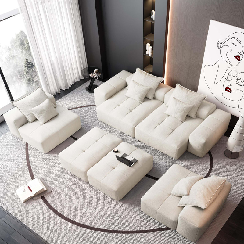 Canapé modulaire surdimensionné Modern