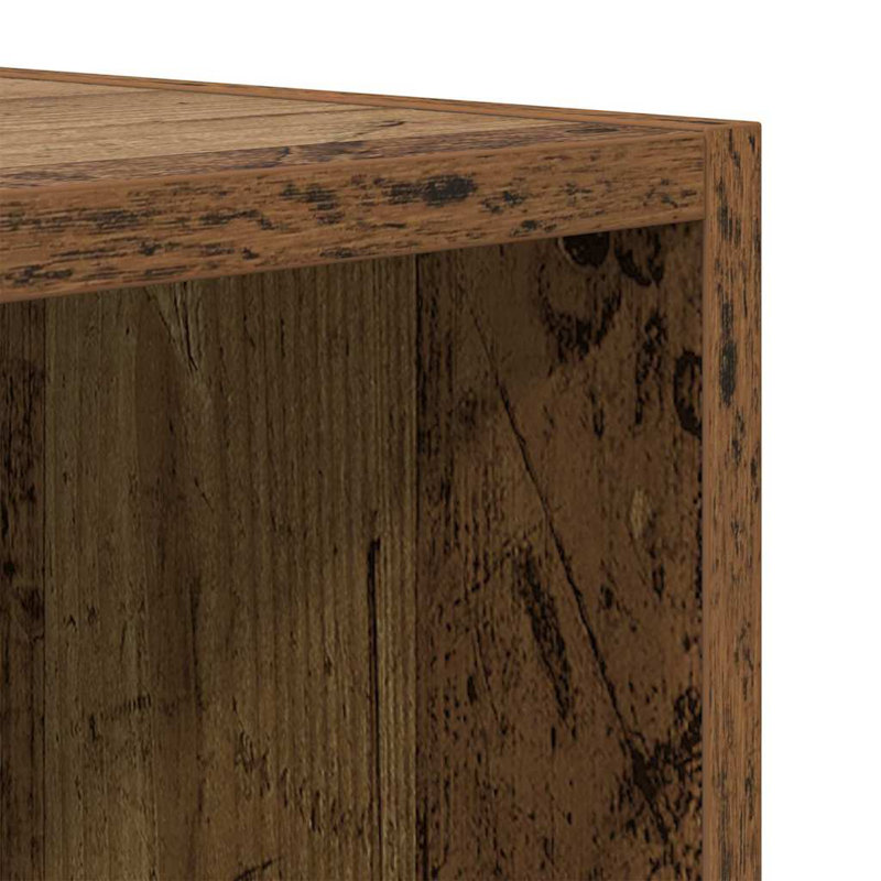 Unfinished TV Stand for TVs up to 48", Old Wood