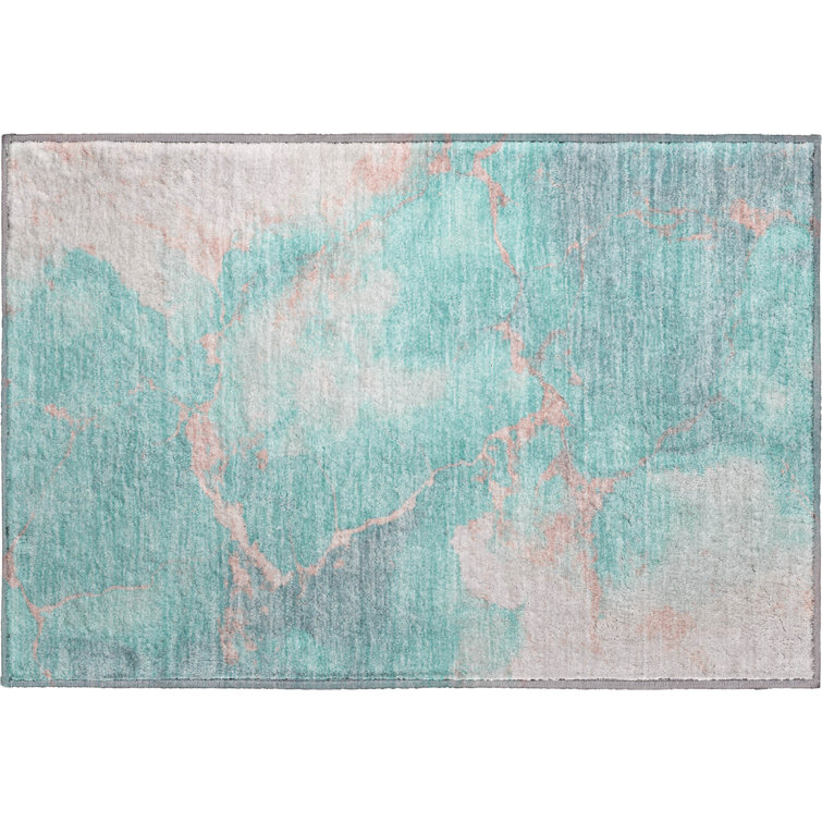 Premium Machine Washable Jacquez AMF1790 Abstract Rug