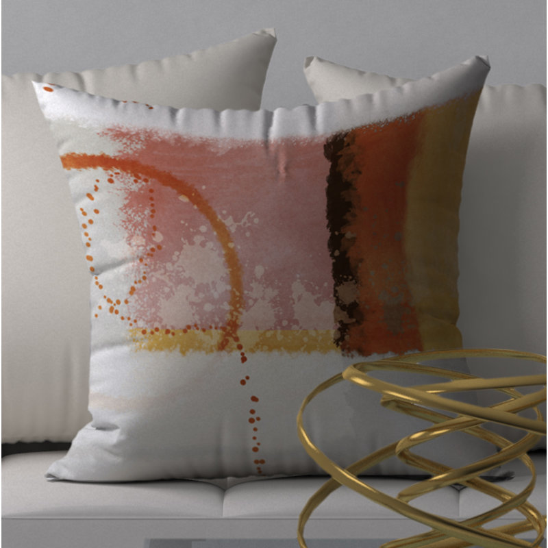 Housse de coussin carrée royale Luscious, 20 po X 20 po